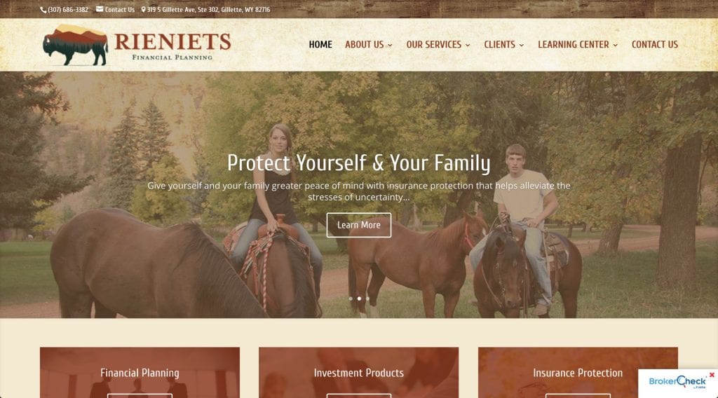 Financial Advisor Websites