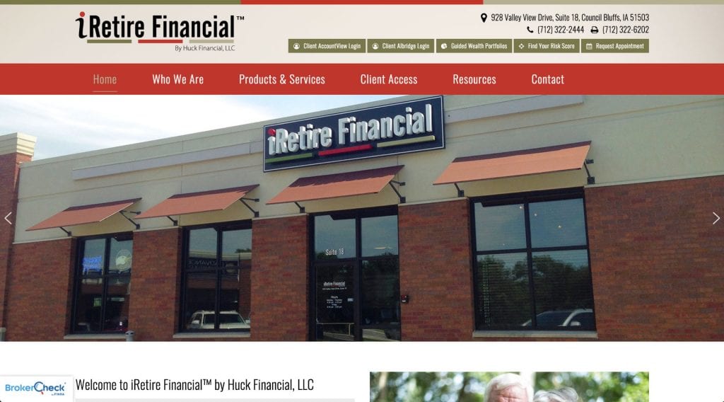 Financial Advisor Websites