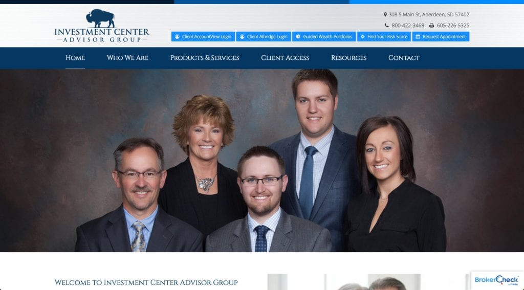 Financial Advisor Websites